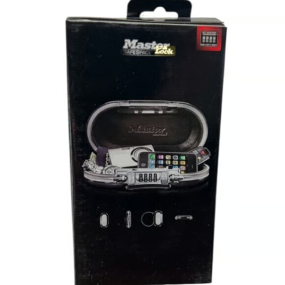 NEW Master Lock 0.38 cu ft Combination Lock Black Personal Safe - Picture 1 of 3